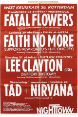 Nighttown, Rotterdam - donderdag 26 oktober 1989